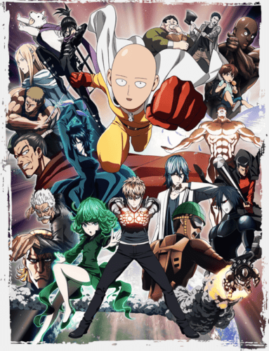 One Punch man في الرابع من اكتوبر ٢٠١٥