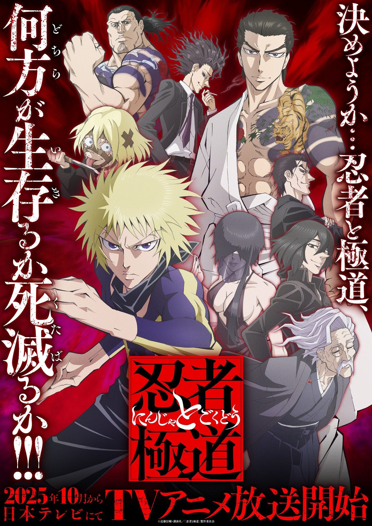 أنمي Ninja to Gokudou  المقطع الأول!