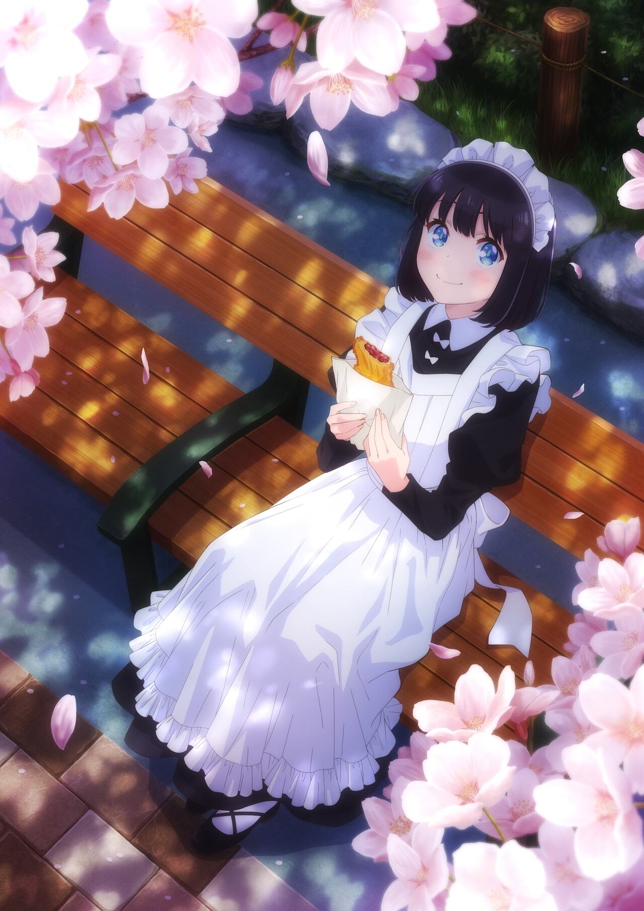 Manga Maid san wa Taberu dake Gets TV Anime in 2026